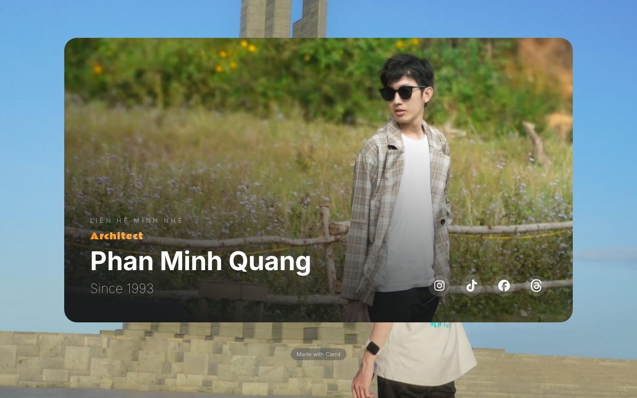 Carrd profile picture for @minhquang